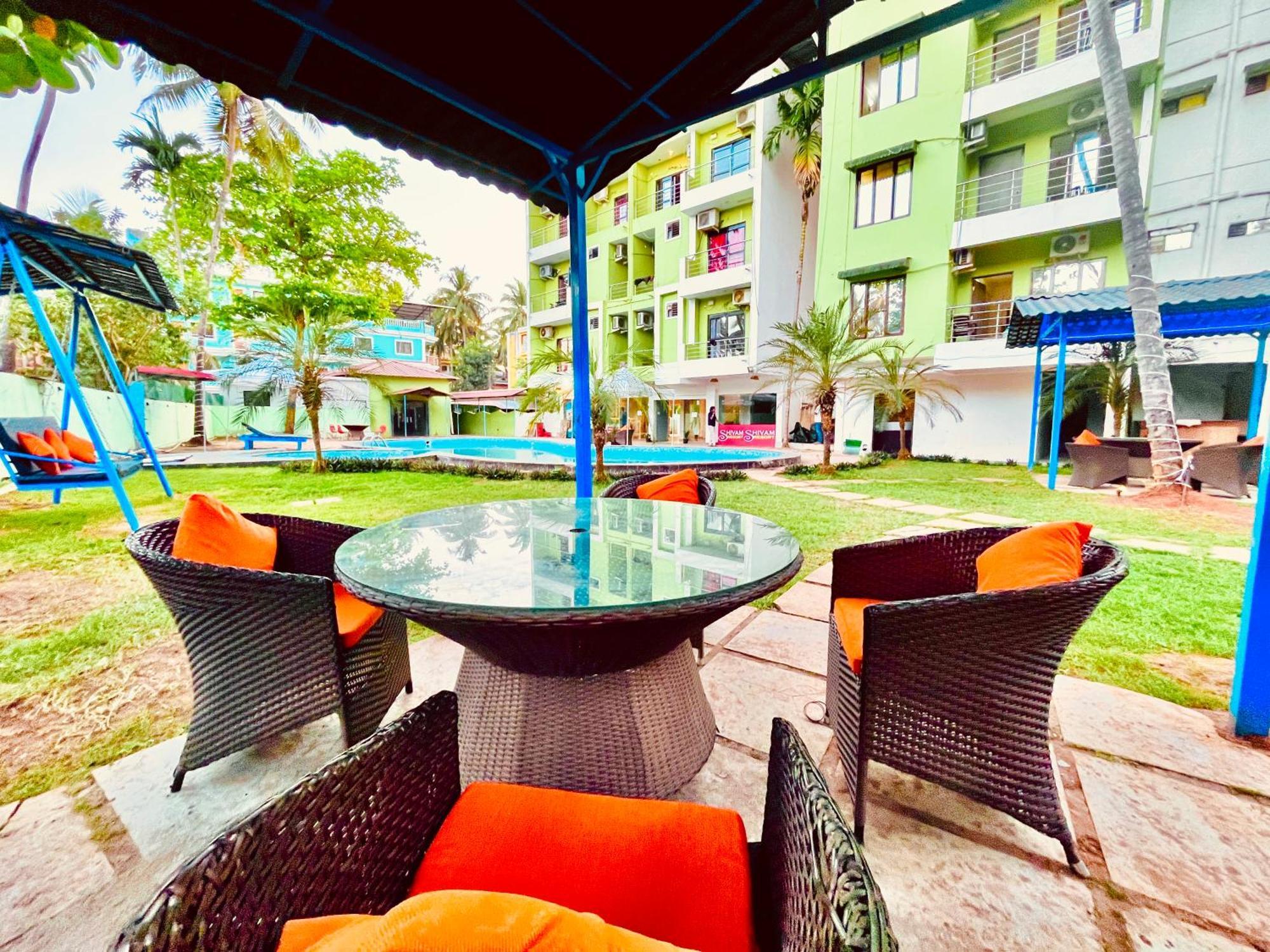 The Calagute Beach Resort By Shivam Resort 1 Km From Beach แคนโดลิม ภายนอก รูปภาพ