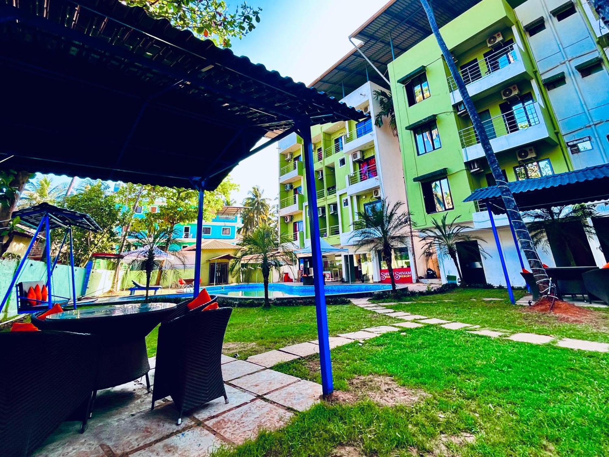 The Calagute Beach Resort By Shivam Resort 1 Km From Beach แคนโดลิม ภายนอก รูปภาพ